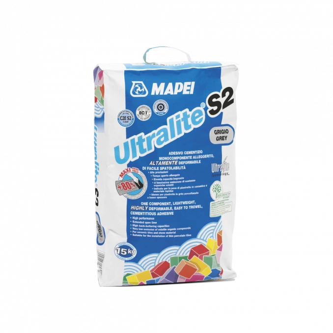 Lijepak Mapei ULTRALITE S2 sivi 15kg