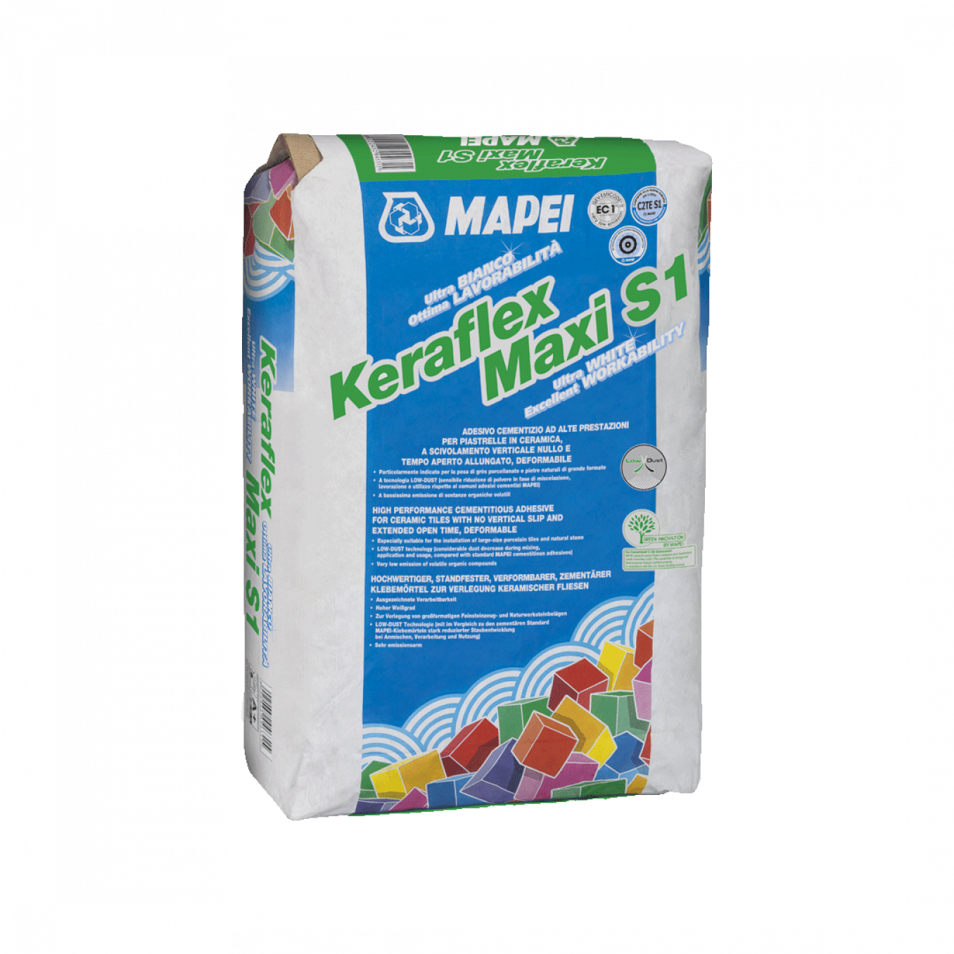 Lijepak Mapei KERAFLEX MAXI S1 bijeli 23kg