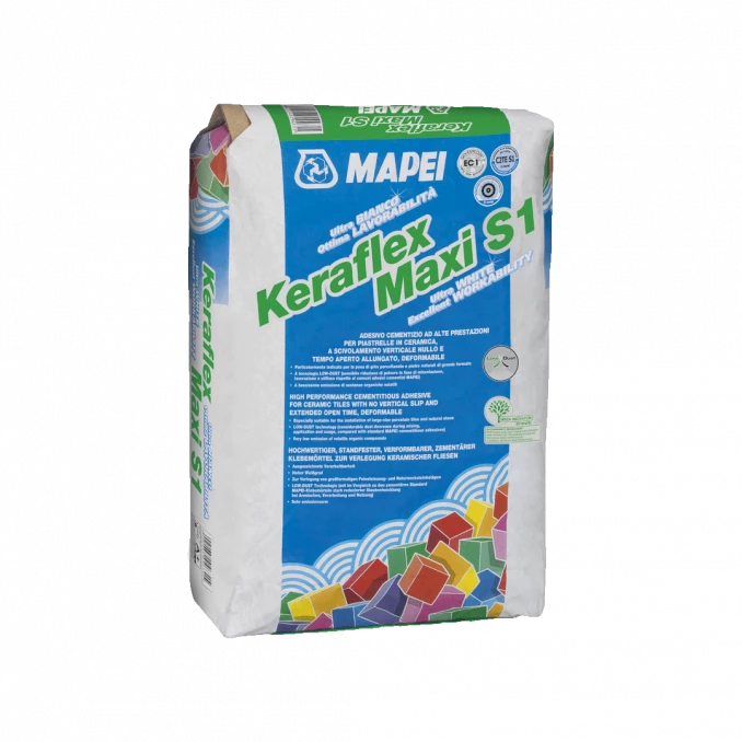 Lijepak Mapei KERAFLEX MAXI S1 bijeli 23kg