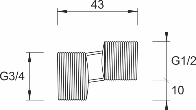 Ekscentar MINOTTI 4,3cm komad