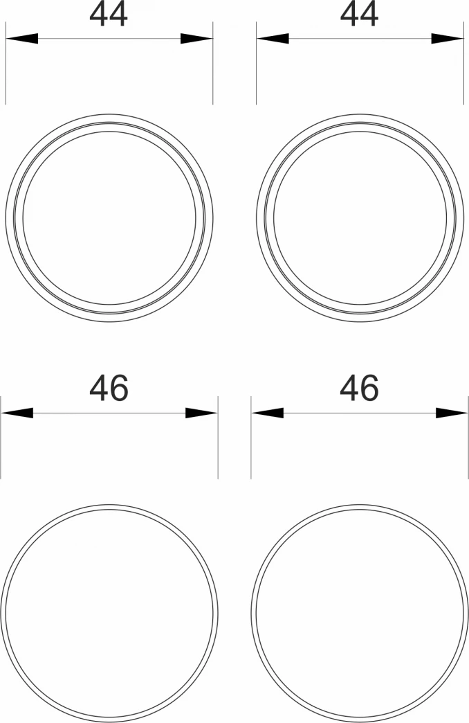 O-ring gumice MINOTTI STH ø40 ( set semeringa )