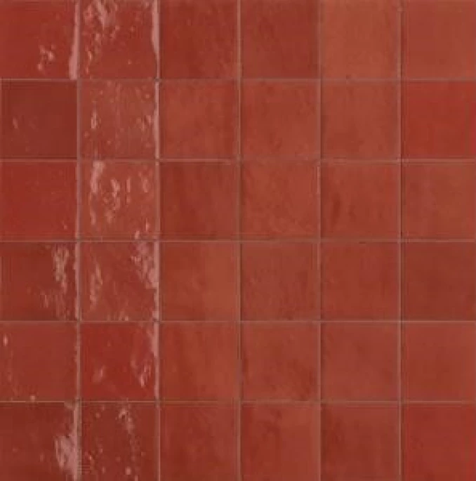 MELANGE bordeaux glossy 10x10 D10