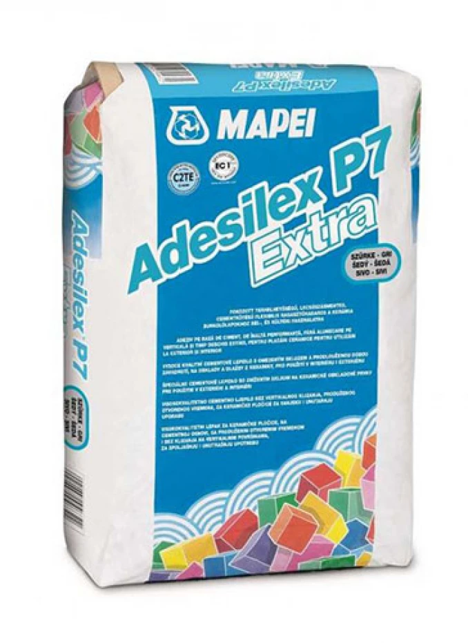 Lijepak Mapei ADESILEX P7 EXTRA sivi 25kg