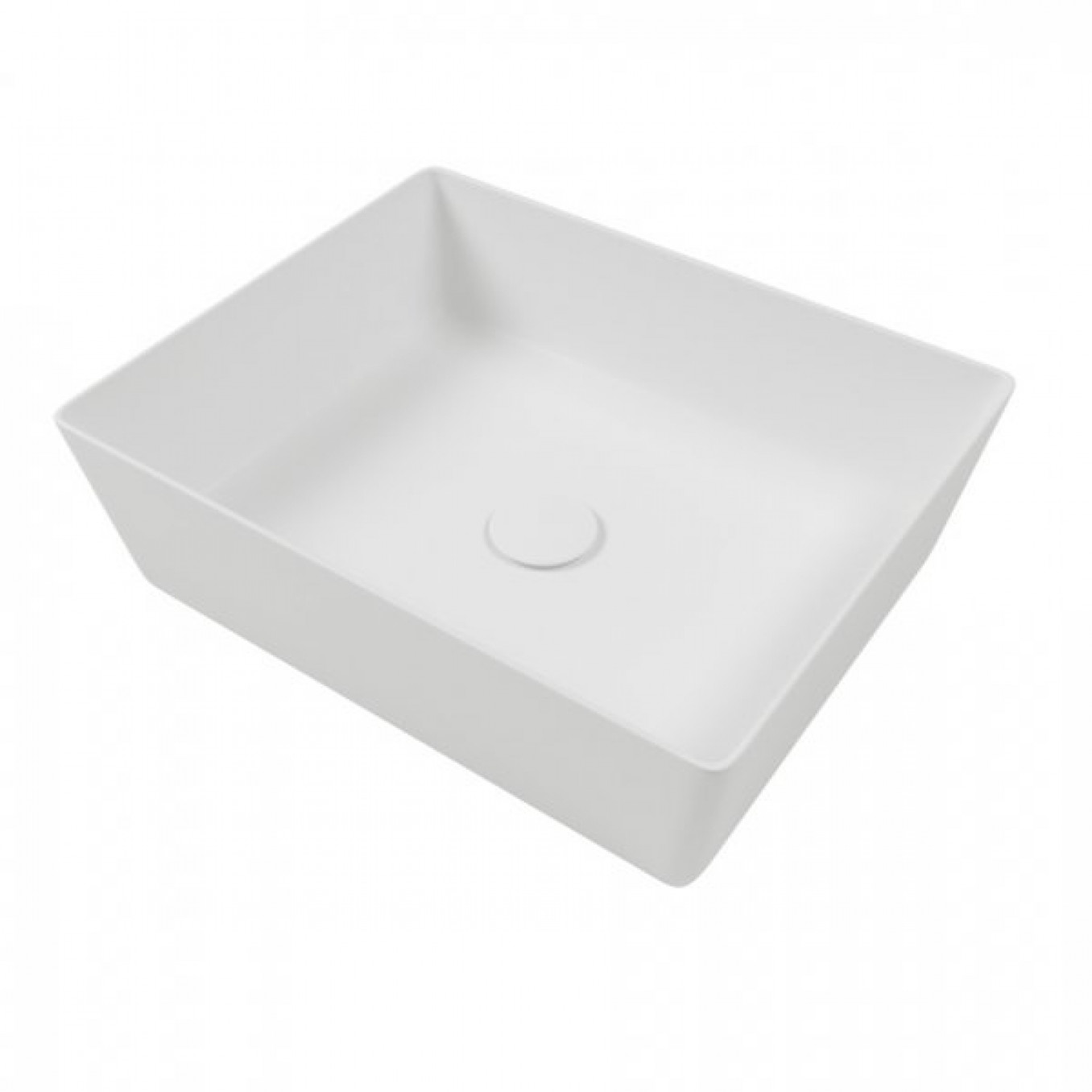 Lavabo nadgradni HATRIA HAPPYHOUR SLIM 11:00 500x380x155mm mat white