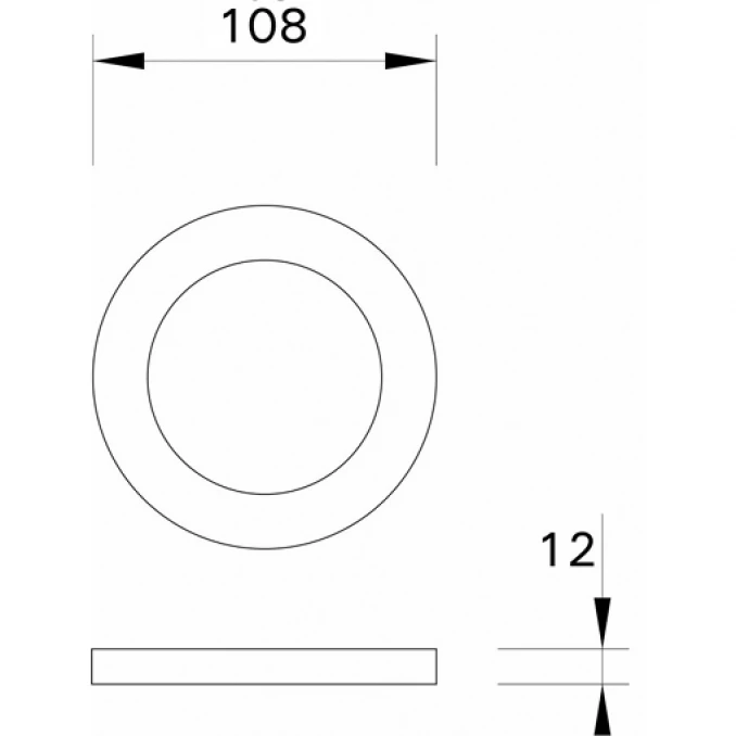 Sunđer guma MINOTTI za monoblok fi125