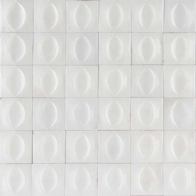 GLEEZE bianco egg glossy 10x10 D11