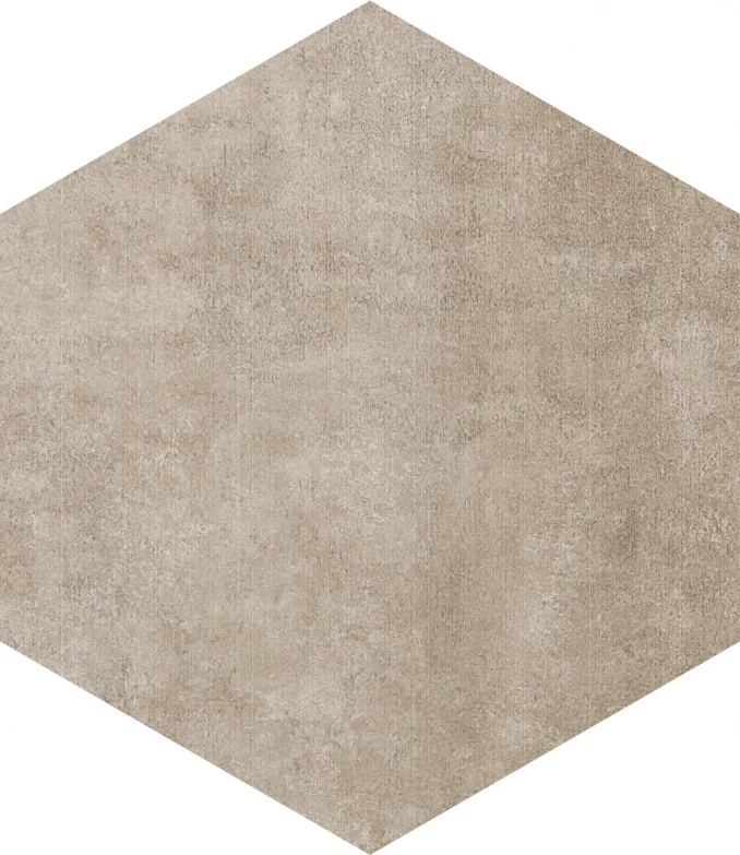 ALPHA taupe hexagon 25.8x29 B1D 0 (P/Z)