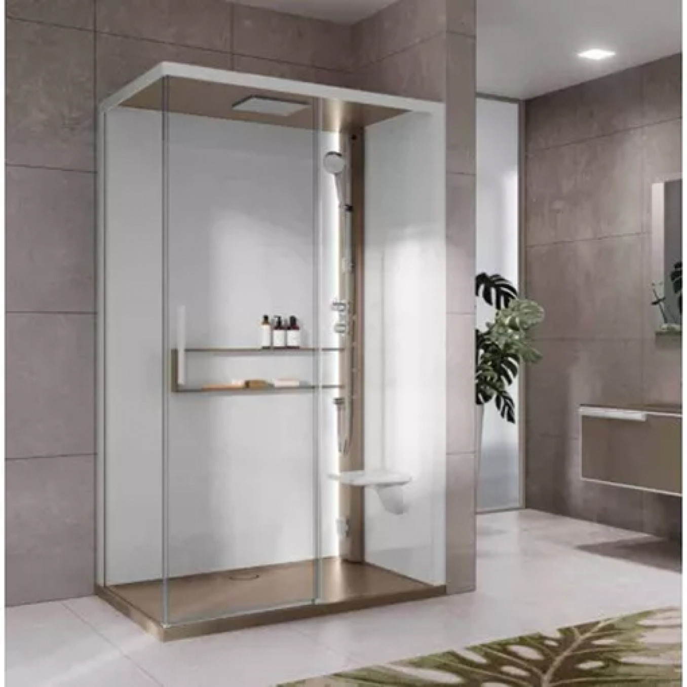 Tus kabina Novellini GLAX 2.0 120x80 sa hamamom