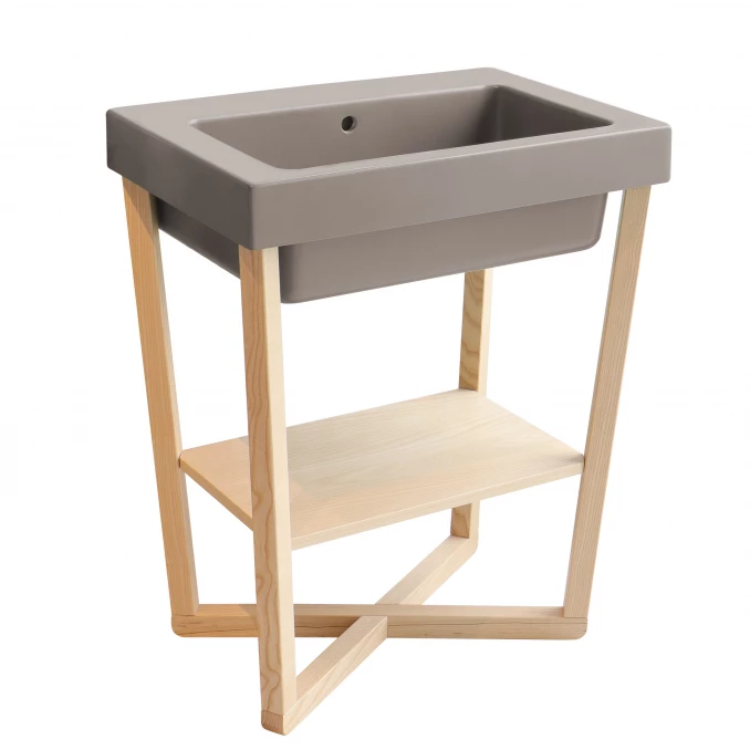 Lavabo sa postoljem COLAVENE ALAQUA matera mat 70x50