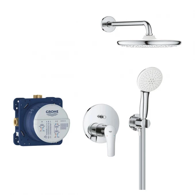 Ugradni set GROHE EUROSMART sa Tempesta tušem 250mm 2F