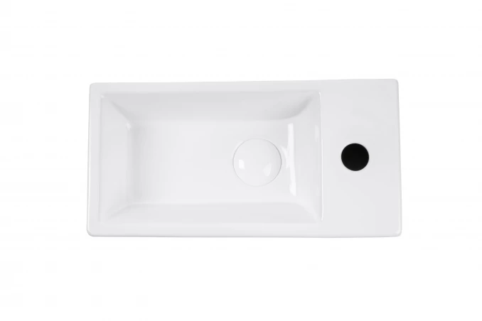 Lavabo nadgradni MINOTTI 405x205x105 sa otvorom za slavinu lijevi