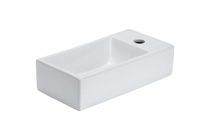 Lavabo nadgradni MINOTTI 405x205x105 sa otvorom za slavinu lijevi