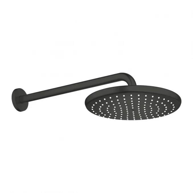 Ruža tuša sa držačem GROHE TEMPESTA 250. 380mm matte black