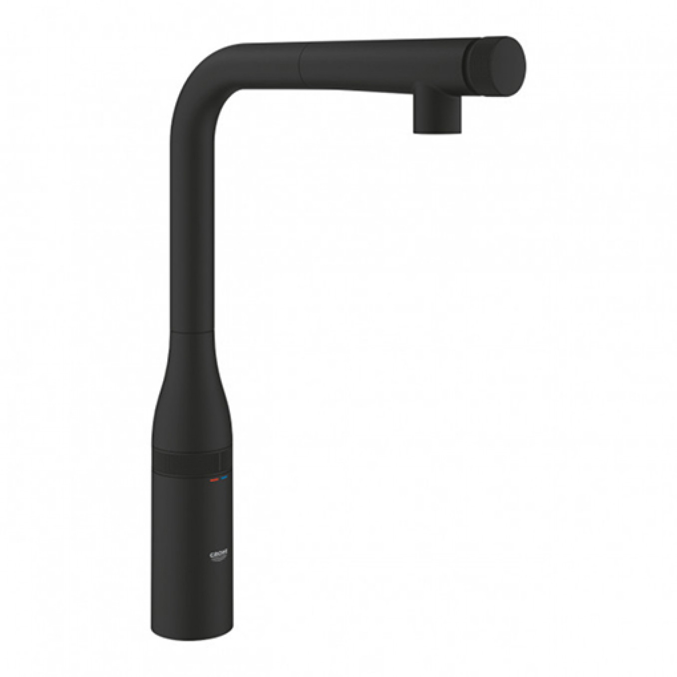 Baterija za sudoperu GROHE ESSENCESMART CONTROL sa izvlačećim. tušem phantom black