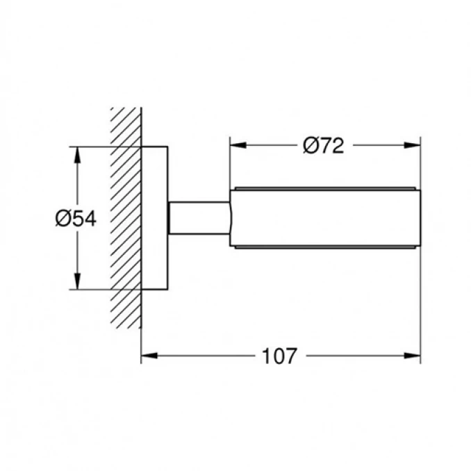 Držač GROHE ESSENTIALS