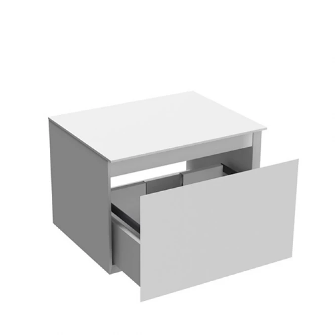 Ormarić LINEART TISA 600 white sa bijelom nadgradnom pločom