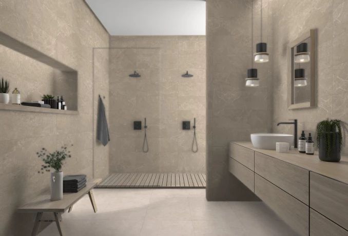 LIGHT STONE beige 60x60 rett M05 03 . (P)