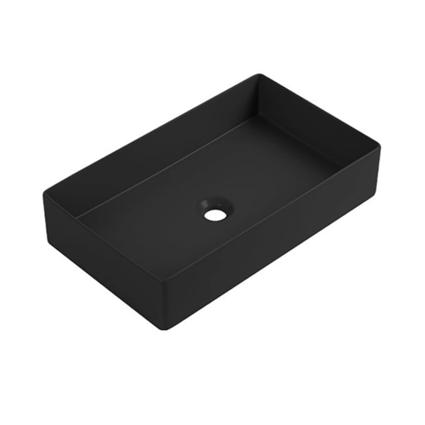 Lavabo COPEN nadgradni 600x360x130 matt black