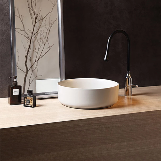 Lavabo COPEN nadgradni 410x410x120 matt white