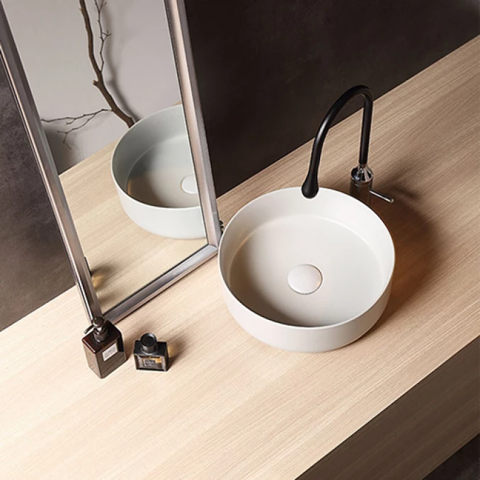Lavabo COPEN nadgradni 410x410x120 matt white