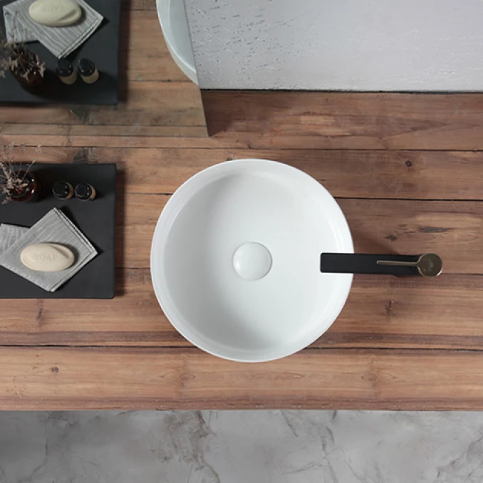 Lavabo COPEN nadgradni 410x410x120 matt white