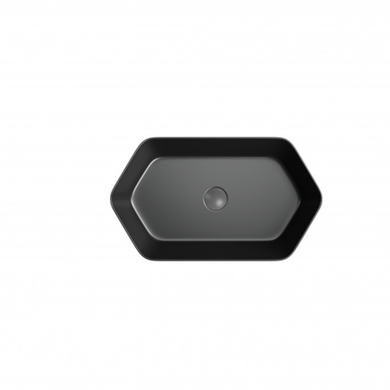 Lavabo COPEN nadgradni 610x360x145 matt black