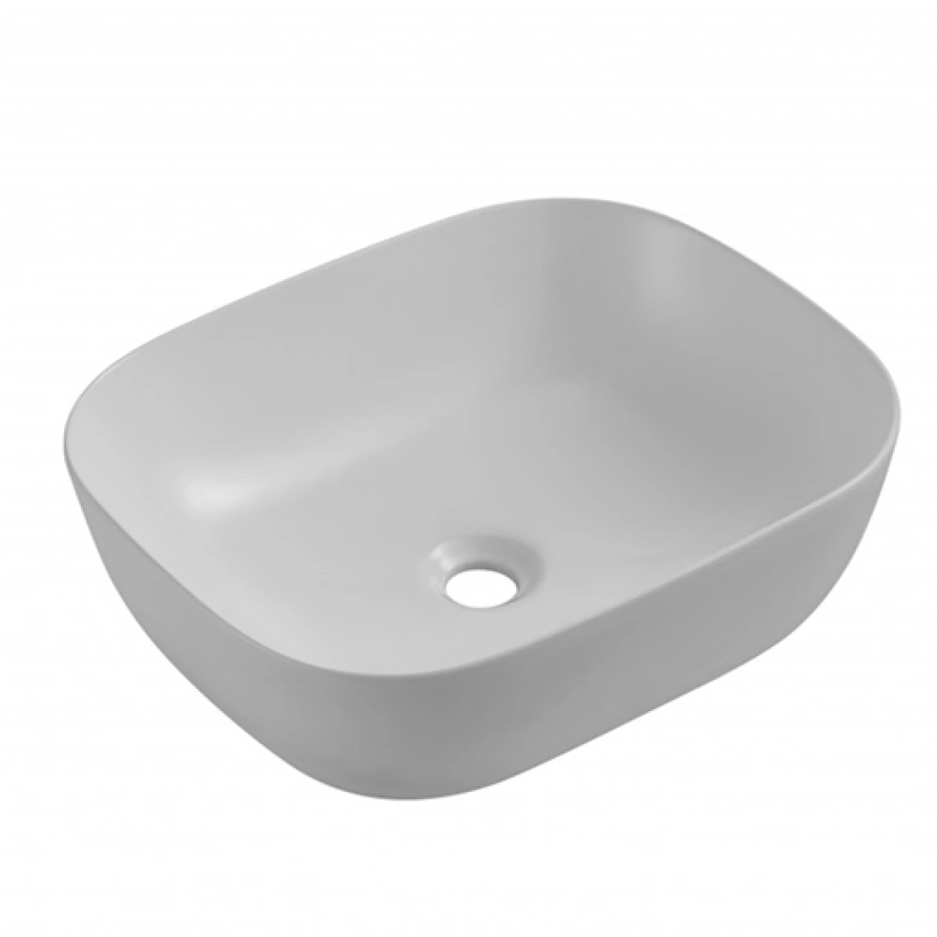 Lavabo COPEN nadgradni 485x395x150 matt gray