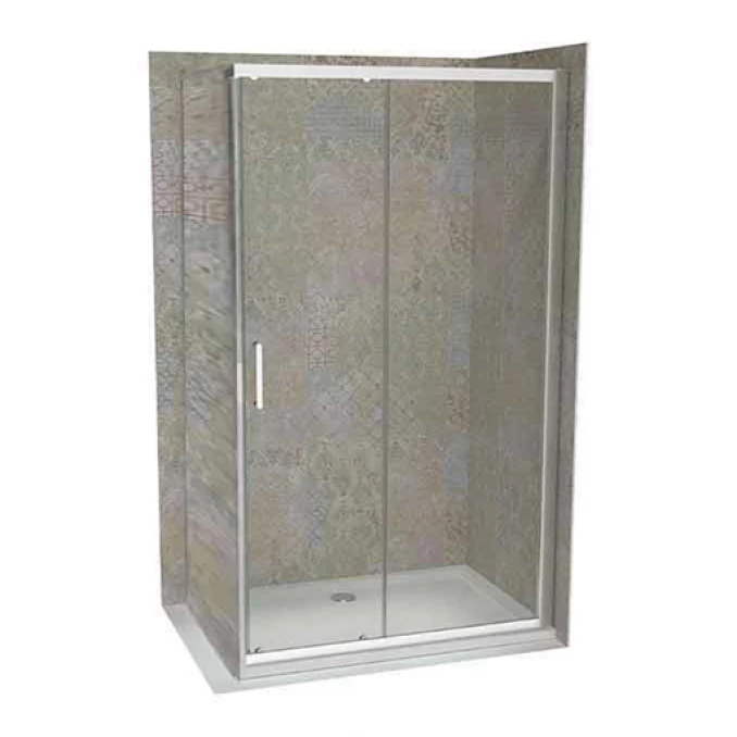 Stakleni paravan COPEN ATLAS PRO 1200x1950 hrom. staklo 6mm providno