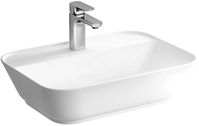 Lavabo nadgradni VITRA Geo 59,5x42,5cm bez preliva sa otvorom za slavinu