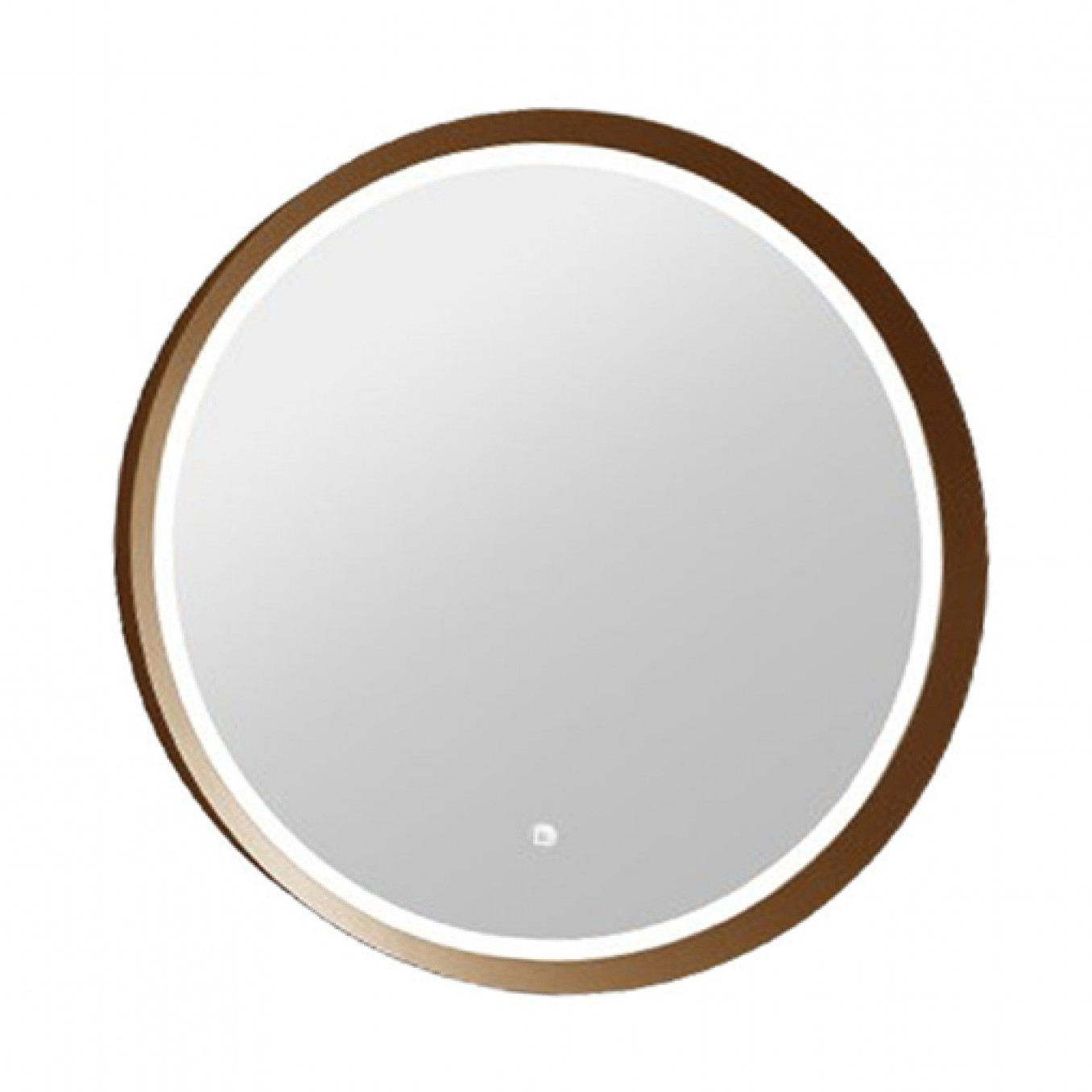 Ogledalo COPEN fi600 sa alu ramom 56.5mm LED zlatno