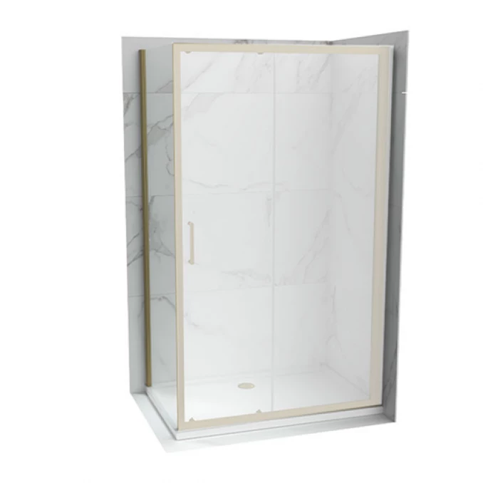 Bočno staklo COPEN ATLAS PRO 800x1950 brušeno zlato. staklo 6mm providno