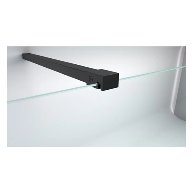 Walk-in COPEN MONTE 1100x2000 8mm staklo. mat crni