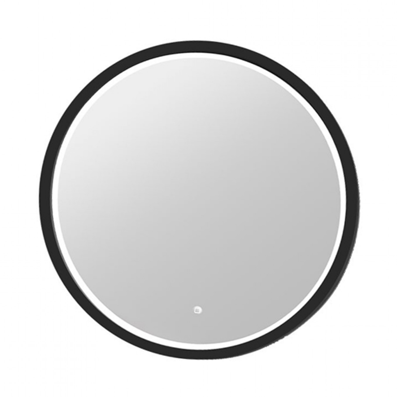 Ogledalo COPEN fi600 sa alu ramom 56.5mm LED mat crno