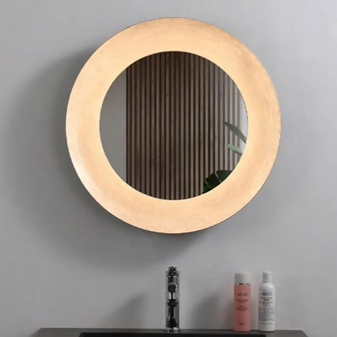 Ogledalo COPEN fi750 sa alu ramom rose gold