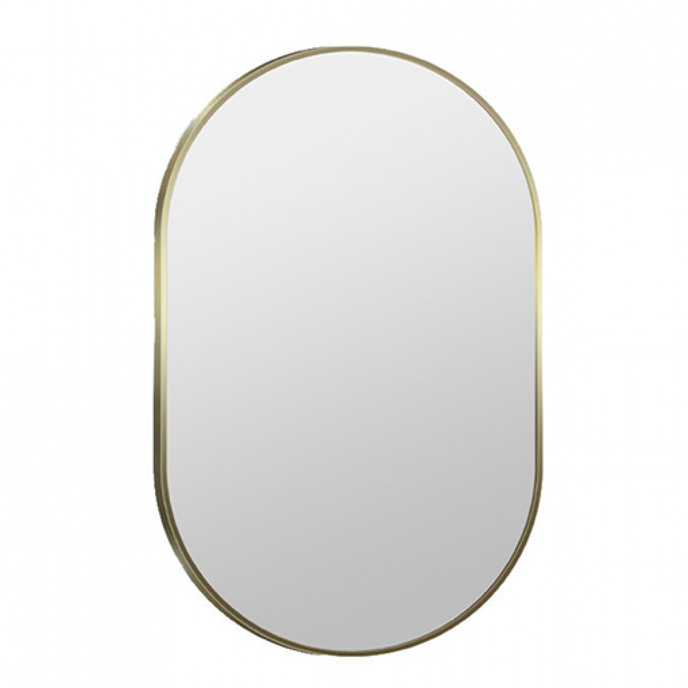Ogledalo MINOTTI 500x800 sa alu ramom 7.7mm brueno zlato