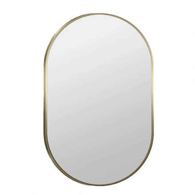 Ogledalo MINOTTI 500x800 sa alu ramom 7.7mm brueno zlato