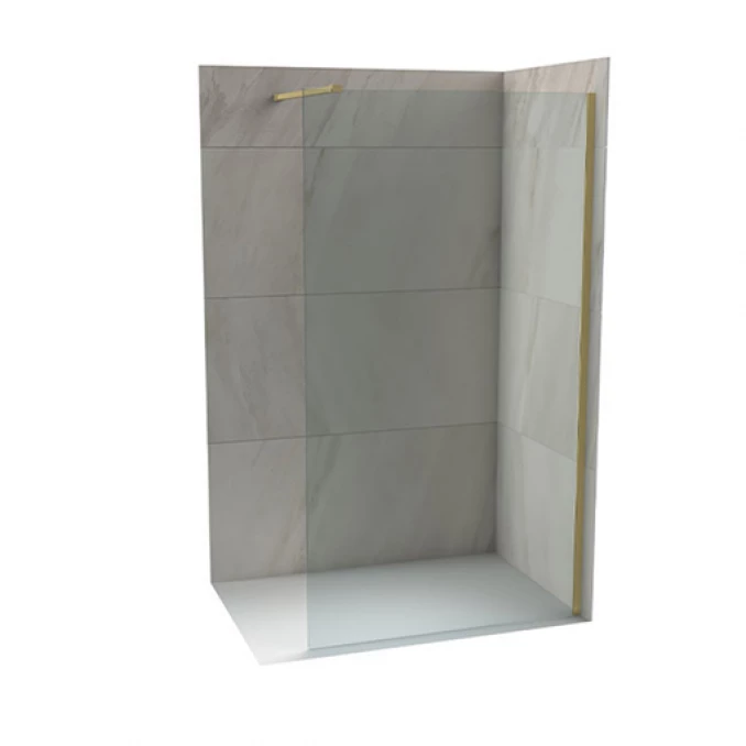 Walk-in COPEN MONTE 1400x2000 8mm staklo. brušeno zlato