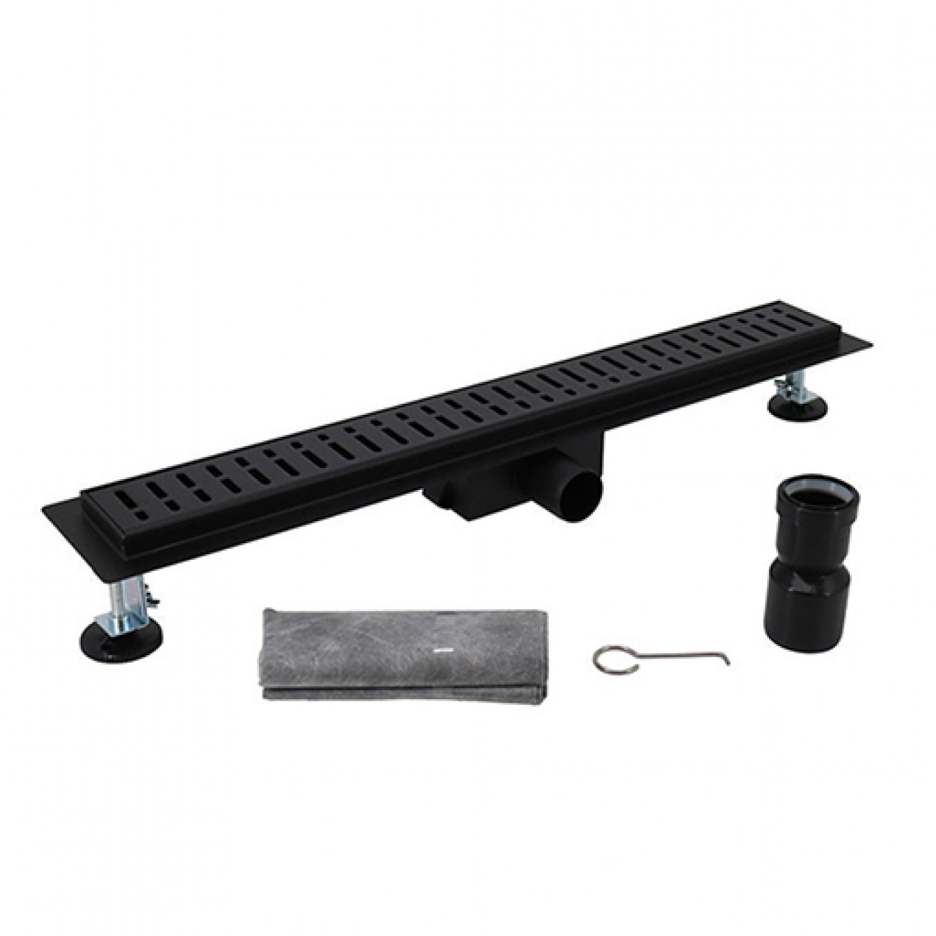 Tuš kanalica PROFIL M WAVE 500 teflon black