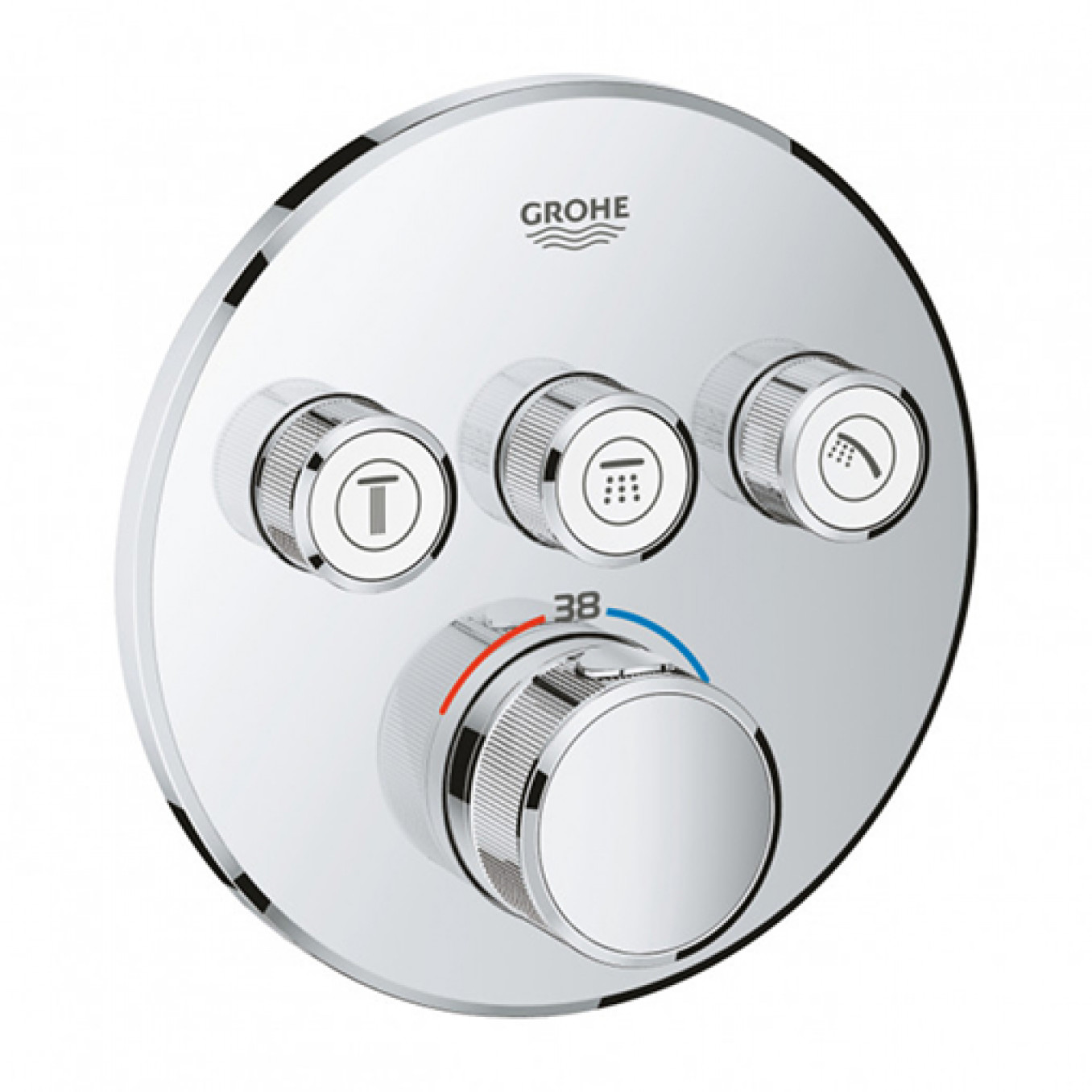 Termostat maska GROHE GROTHERM SMARTCONTROL 3F