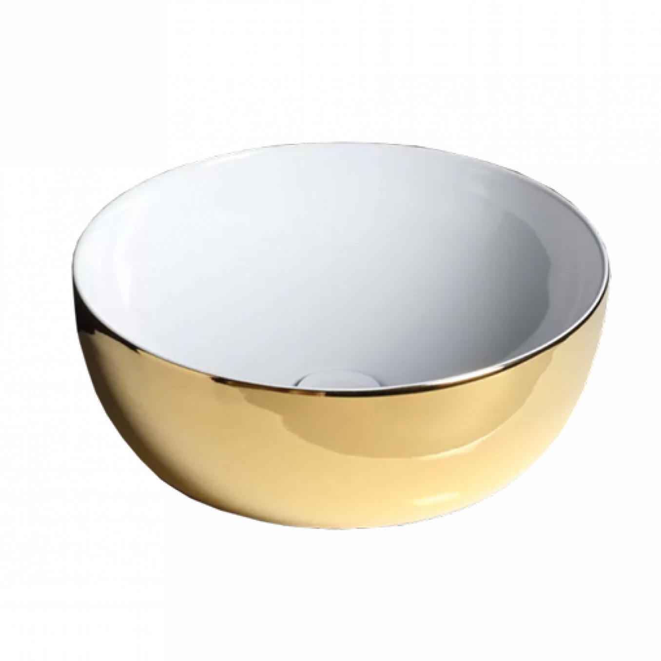 Lavabo AZZURRA CIRCLE 40cm  gold