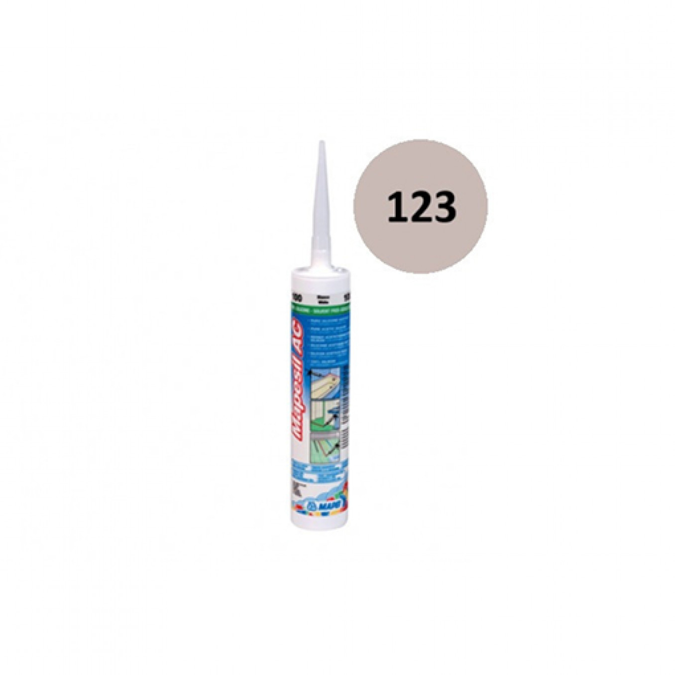 Silikon Mapei MAPESIL AC 123 ancient white