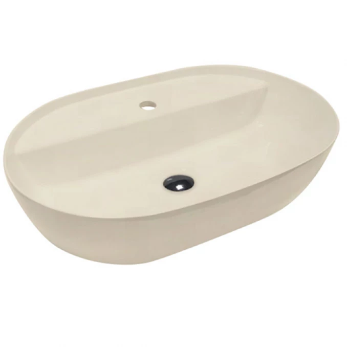Lavabo HATRIA HAPPYHOUR SLIM 12:00 570x380 glossy dove-gray