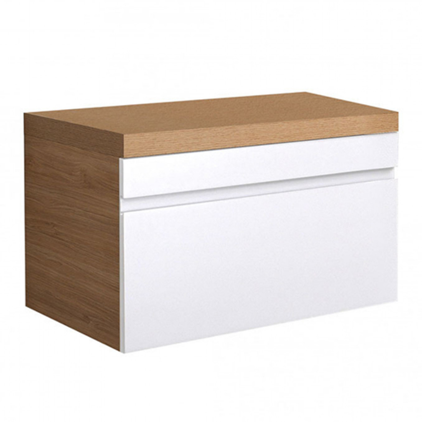 Ormariæć LINEART NOTTE 600 oak white bez lavaboa