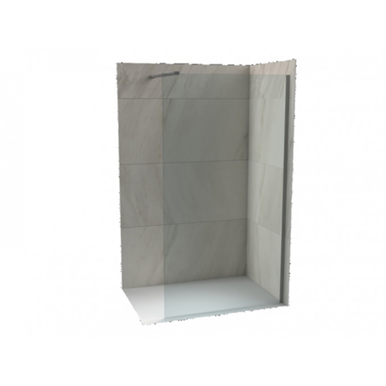 Walk-in COPEN MONTE 1200x2000 8mm staklo. gunmetal