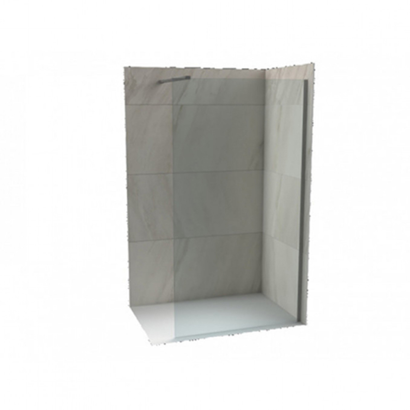 Walk-in COPEN MONTE 700x2000 8mm staklo gunmetal