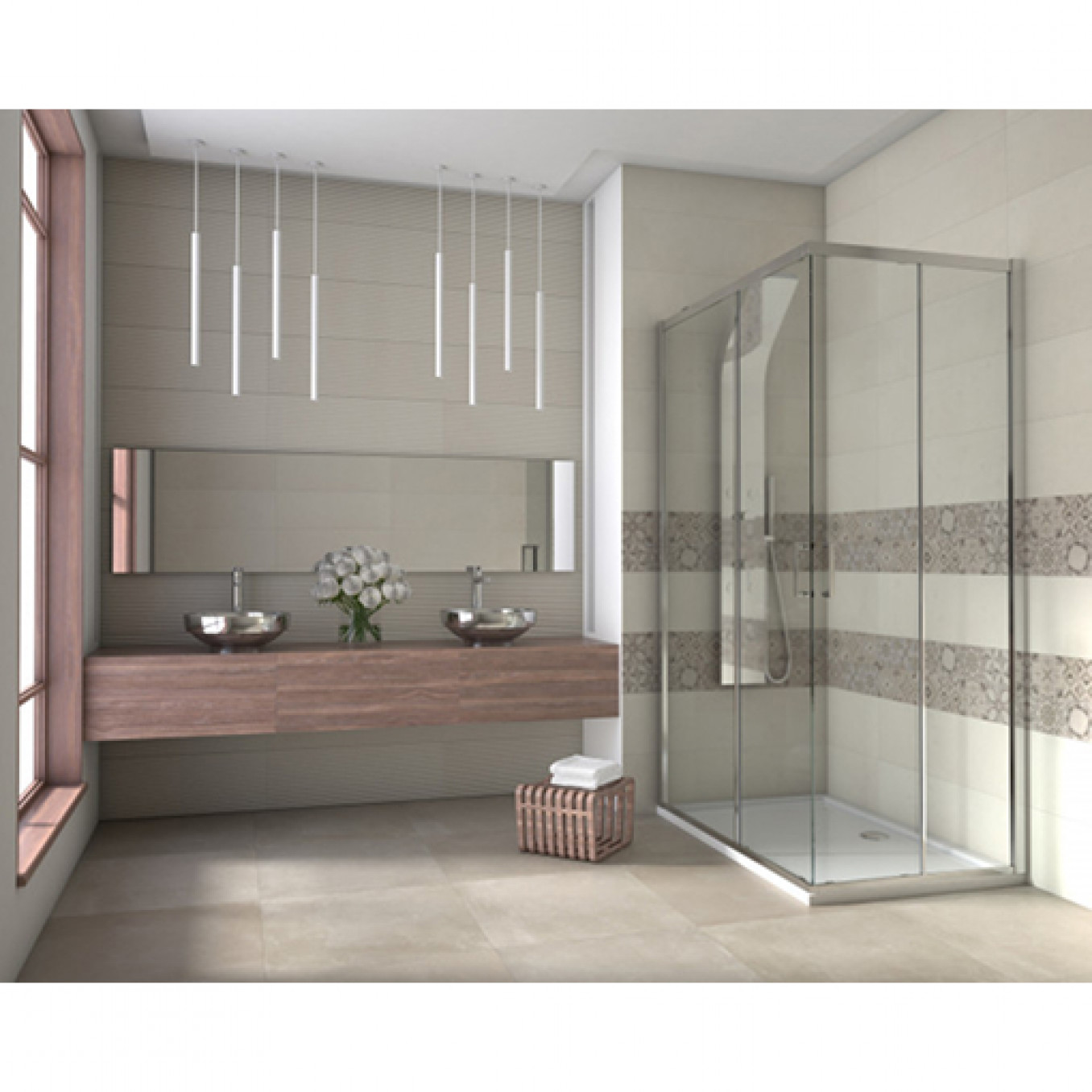 TUŠ KABINA CONCEPT ATLAS ELEMENT 1200X800X1950 6mm