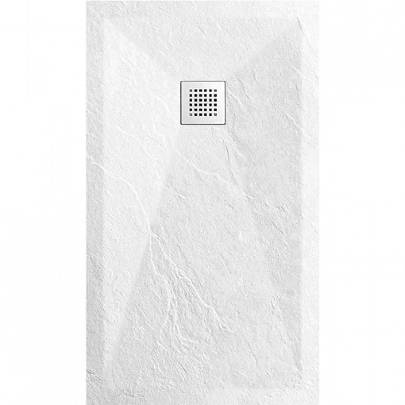 Tuš kadica COPEN SLATE WHITE 1000x700x25 sa S/S white rešetkom