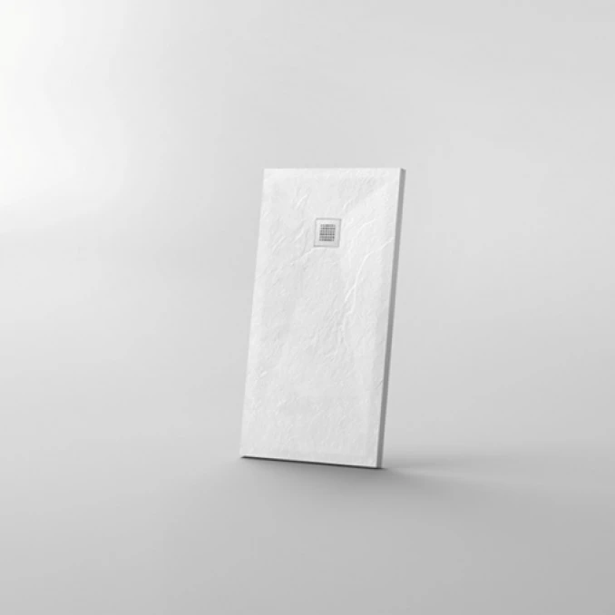 Tuš kadica COPEN SLATE WHITE 1000x800x25 sa S/S white rešetkom