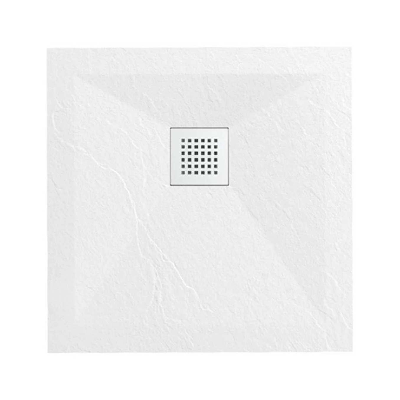 Tuš kadica COPEN SLATE WHITE 900x900x25 sa S/S white rešetkom