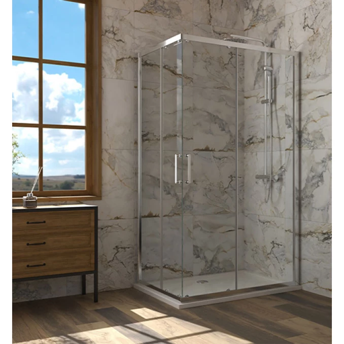 Tuš kabina ATLAS PRO 110x80 Chrome